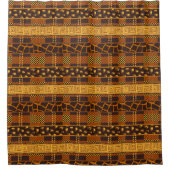 Rideau de douche ethnique africain (Devant)