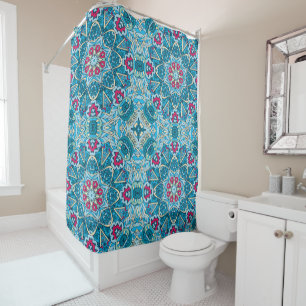 Rideau de douche Festive Boho Mandala