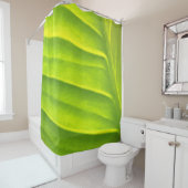 Rideau de douche feuille (En situation)
