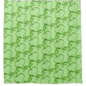 Rideau de douche - Feuille ivoire (Devant)