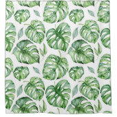 Rideau de douche Feuille tropical (Devant)