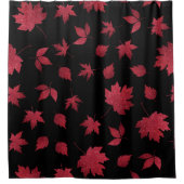 rideau de douche feuilles d'automne (Devant)