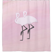 Rideau de douche Flamant Rose (Devant)