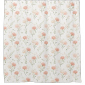 Rideau de Douche Fleur de Naissance Jan Œillet (Devant)