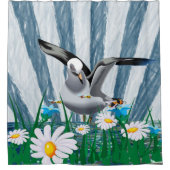 Rideau de douche Floral (Devant)