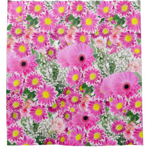 Rideau de douche Floral