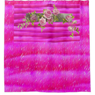 Rideau de douche Floral