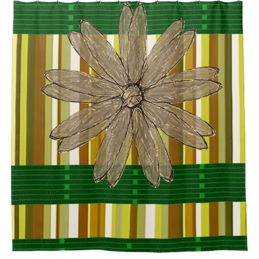 Rideau de douche Floral (Devant)