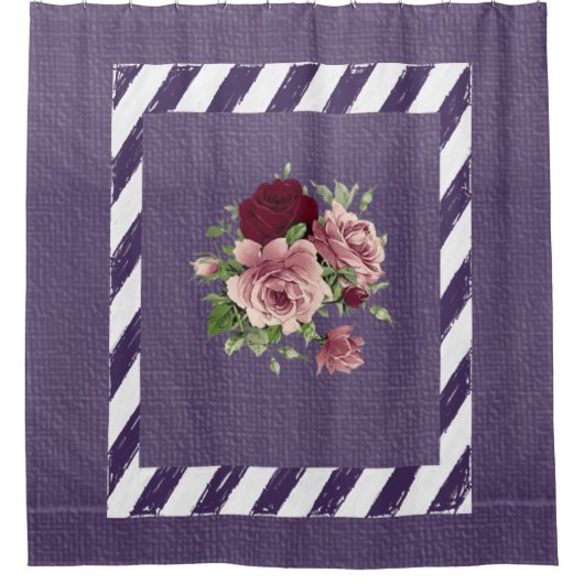 Rideau de douche Floral (Devant)