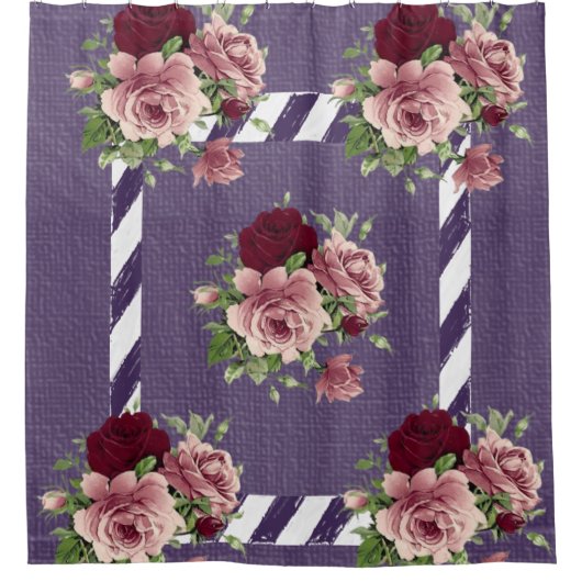 Rideau de douche Floral (Devant)