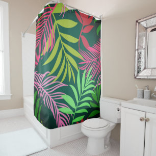 Rideau de douche floral magnifique