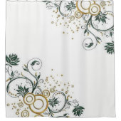 Rideau de douche Floral Or (Devant)