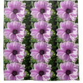 Rideau de douche floral rose printanier magnifique (Devant)