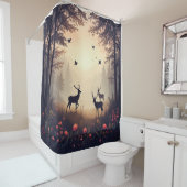 Rideau de douche Forest Serenity (En situation)