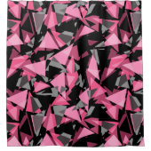 Rideau de douche Formes triangles géométriques san (Devant)