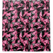 Rideau de douche Formes triangles géométriques san (Devant)