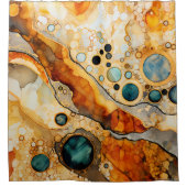 Rideau de douche fossile Abstrait (Devant)