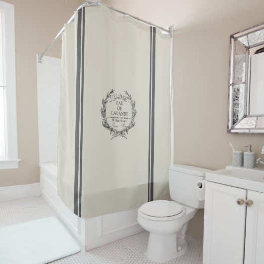 Rideau de douche français II (En situation)