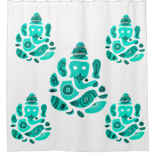 Rideau de douche Ganesh