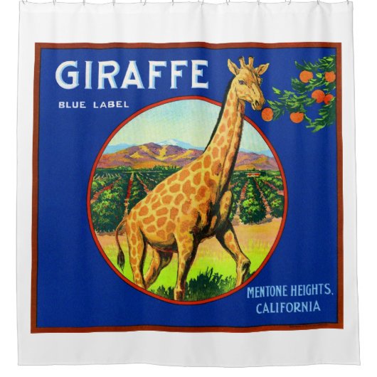 Rideau de douche Giraffe (Devant)