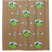 Rideau de douche Golf (Devant)