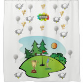 Rideau de douche Golf (Devant)