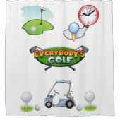 Rideau de douche Golf (Devant)