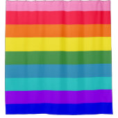 Rideau de douche Gras Arc-en-ciel (Devant)