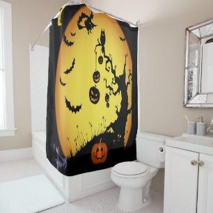 Rideau de douche Halloween