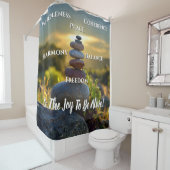 Rideau de douche Harmony (En situation)