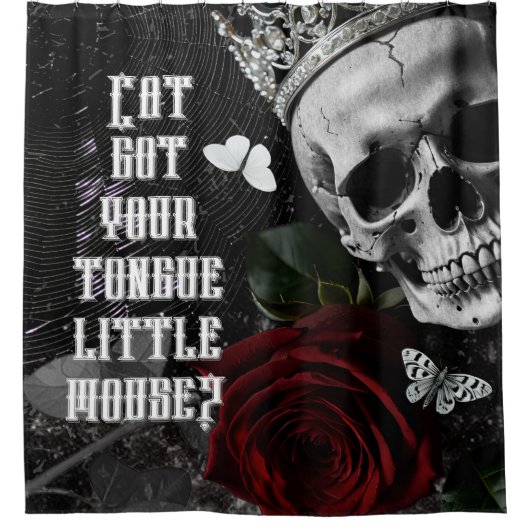 Rideau de douche Haunting Adeline Zade Meadows Zad (Devant)