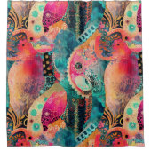 Rideau de douche Hippie Boho (Devant)