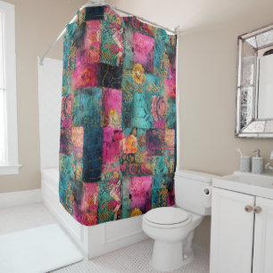 Rideau de douche Hippie Boho
