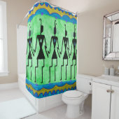 Rideau de douche Hohokum (En situation)