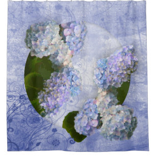 Rideau de douche Hydrangeas