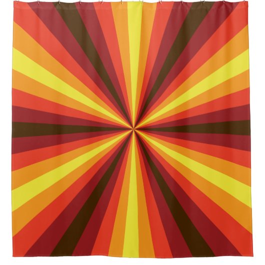 Rideau de douche illusion d'automne (Devant)