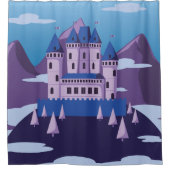 rideau de douche imaginaire château (Devant)