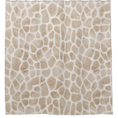 Rideau de douche imprimé Giraffe (Devant)