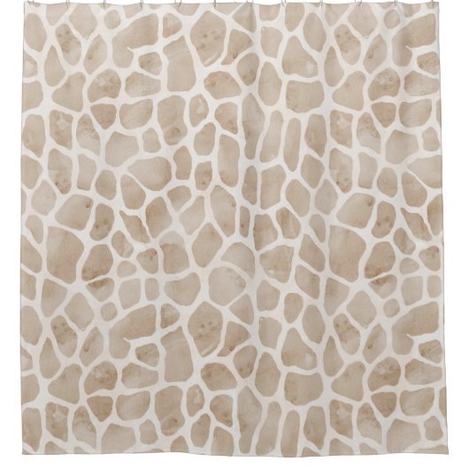 Rideau de douche imprimé Giraffe (Devant)