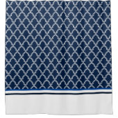 Rideau de douche imprimé marocain (Devant)