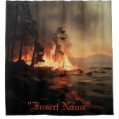 Rideau de douche Inferno (Devant)