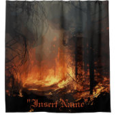 Rideau de douche Inferno (Devant)