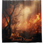 Rideau de douche Inferno (Devant)