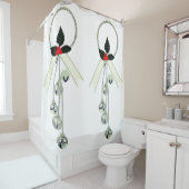 Rideau de douche Jingle Bells (En situation)