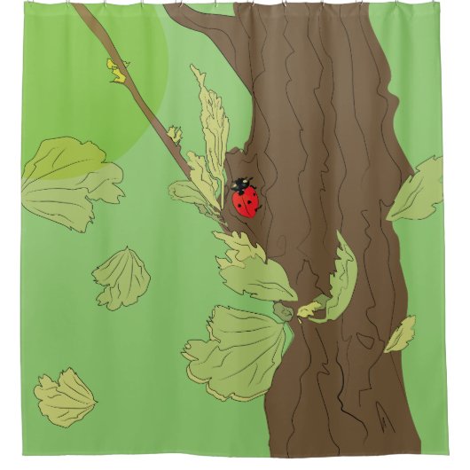 rideau de douche Ladybug (Devant)