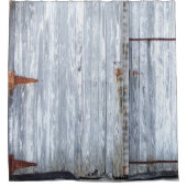 Rideau de douche Lavage blanc Porte à granges Pays (Devant)
