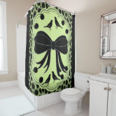 rideau de douche léopard (En situation)