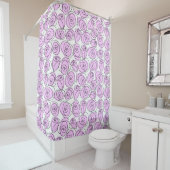 rideau de douche Lilac rose (En situation)