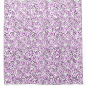 rideau de douche Lilac rose (Devant)