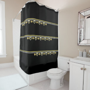 Rideau de douche Love Cat par le poète Adiela Akoo